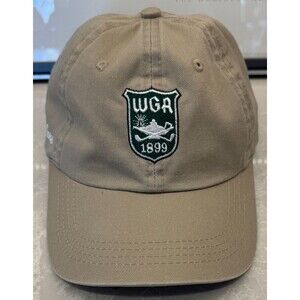 WGA 1899 Ahead Golf Hat Men's Adjustable Western Golf Association Evans Scholars